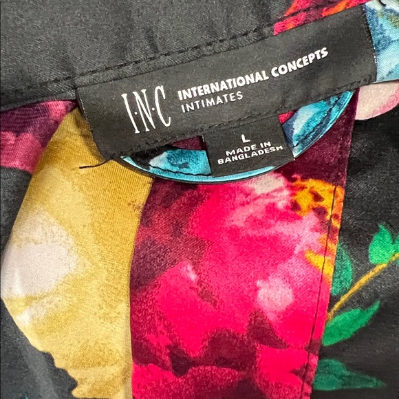 INC International Concepts floral kimono robe - Picture 5 of 5